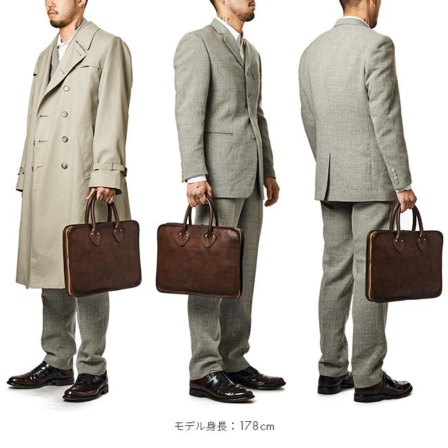 最大50% 1/25限定 ヴァスコ ビジネスバッグ メンズ 50代 40代 通勤 日本製 本革 レザー 薄型 スリム オールドオイル バスコ VASCO OLD OIL vs-290l | vasco | 07