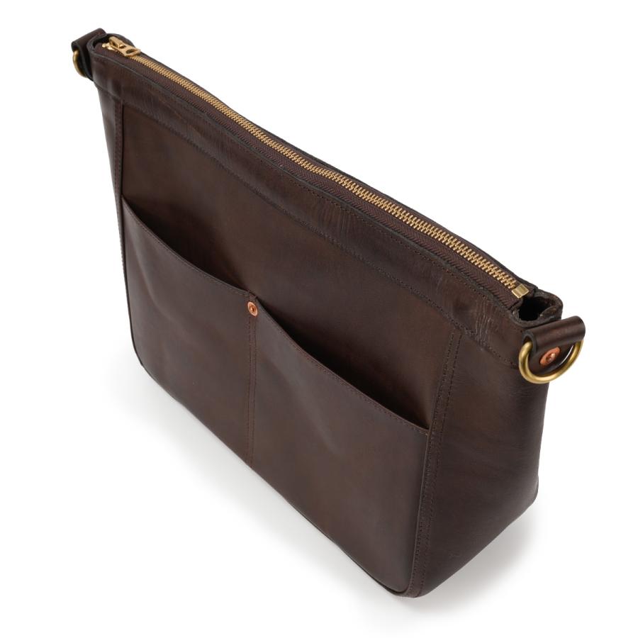 最大53% 3/1まで ヴァスコ オールドオイル ショルダーバッグ A4 本革 真鍮 日本製 vasco OLD OIL VS-312L | vasco | 15