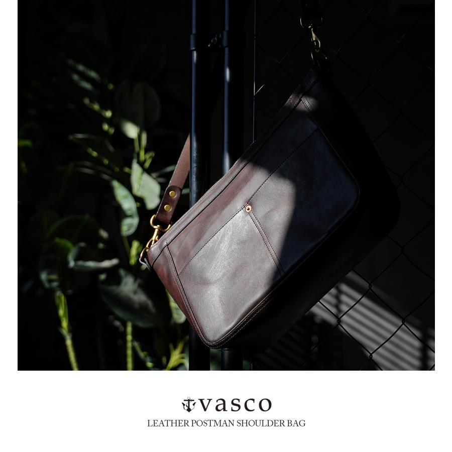 最大53% 3/1まで ヴァスコ オールドオイル ショルダーバッグ A4 本革 真鍮 日本製 vasco OLD OIL VS-312L | vasco | 06