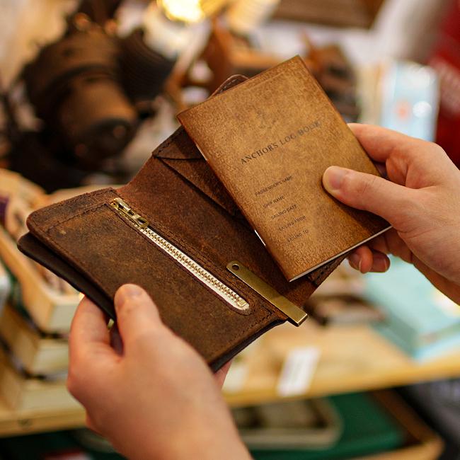 最大42% 3/3限定 vasco 財布 二つ折り財布 ミドル財布 ウォレット パスポートケース ブックカバー レザー 本革 日本製 ヴァスコ バスコ VS-810L | vasco | 12