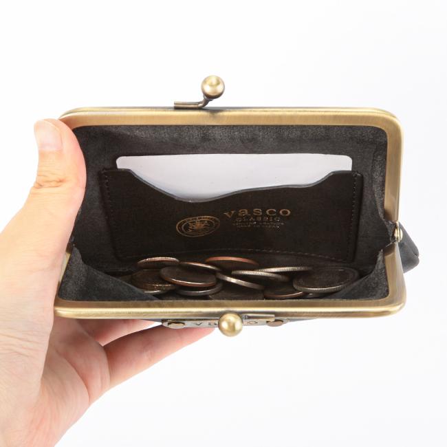 ヴァスコ 財布 二つ折り財布 小銭入れ コインケース がま口 丸型 本革 日本製 バスコ VASCO VSC-703 | vasco | 14