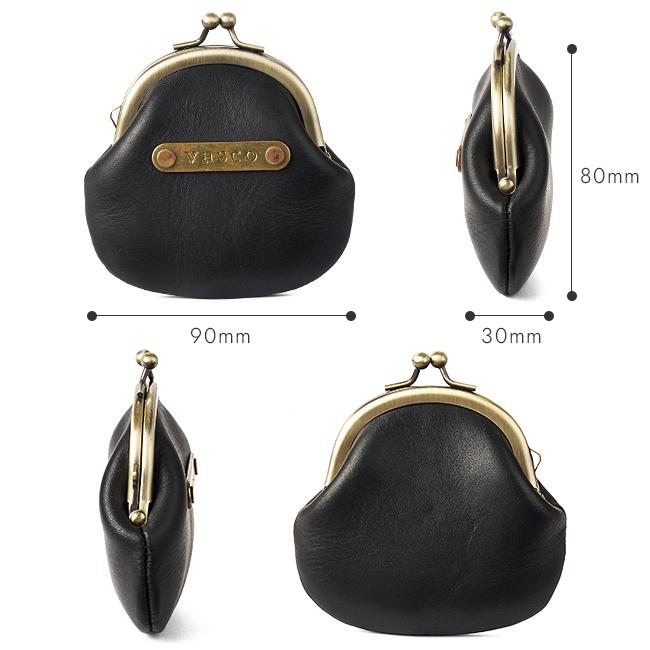 vasco（ヴァスコ） コインケース 小銭入れ がま口 丸型 本革 日本製