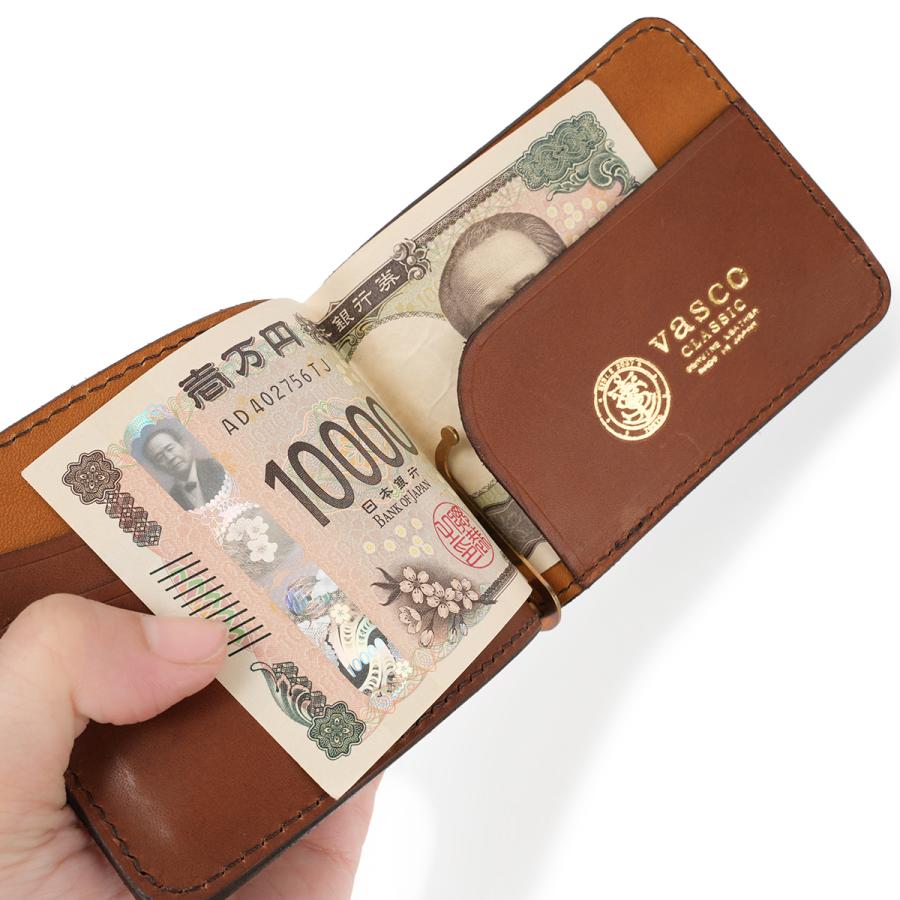 ヴァスコ クラシック マネークリップ 本革 オイルレザー 日本製 vasco classic VSC-705 | vasco | 16
