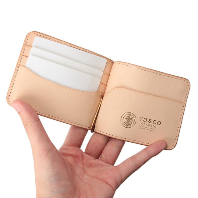 vasco 最大55% 10/26まで ヴァスコ マネークリップ 財布 二