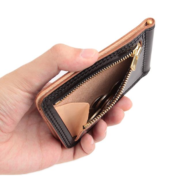 ヴァスコ マネークリップ 財布 二つ折り財布 小銭入れ 本革 レザー 日本製 メンズ コードバン バスコ VASCO VSC-705C | vasco | 10