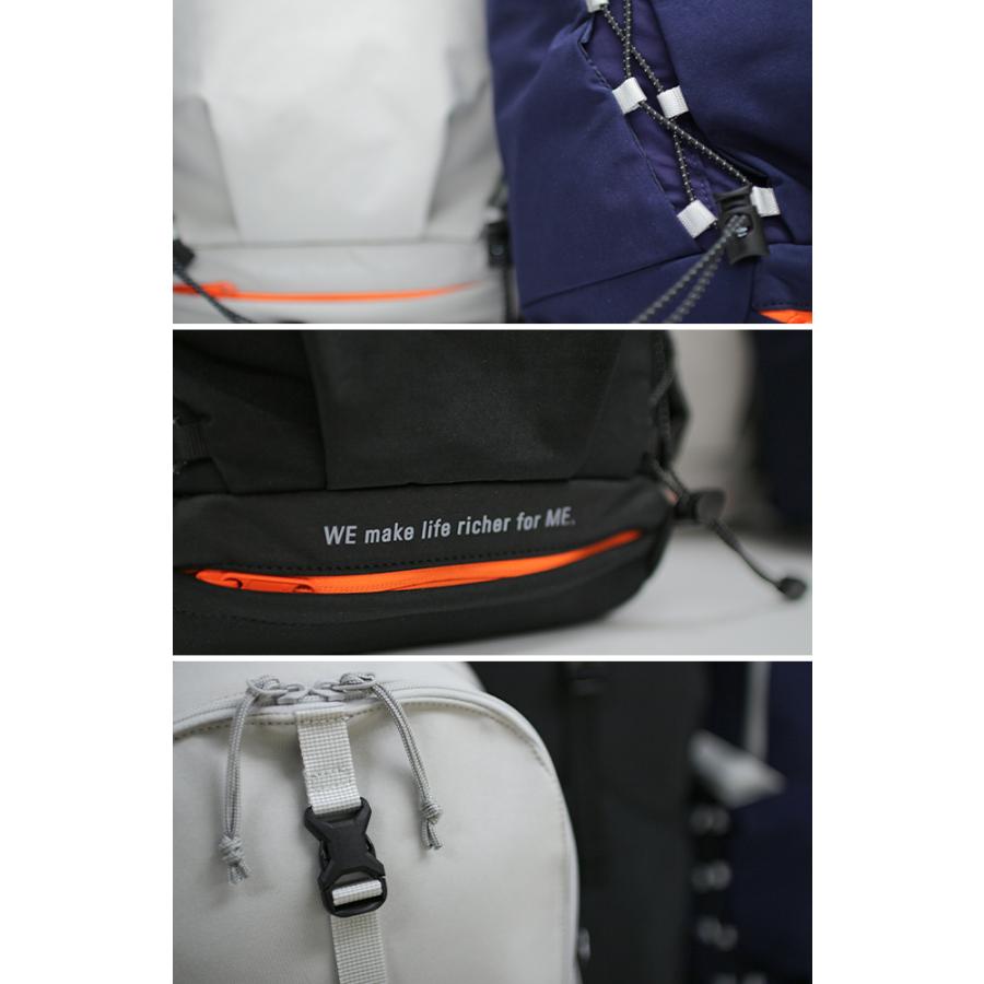 最大50% 9/27限定 ウィーミー リュック 24L 軽量 軽い ニット ジャージー ナイロン WE-ME W-02-2 レインカバー付き 自転車 ヘルメットポケット 日本製 在庫限り | ブランド登録なし | 20