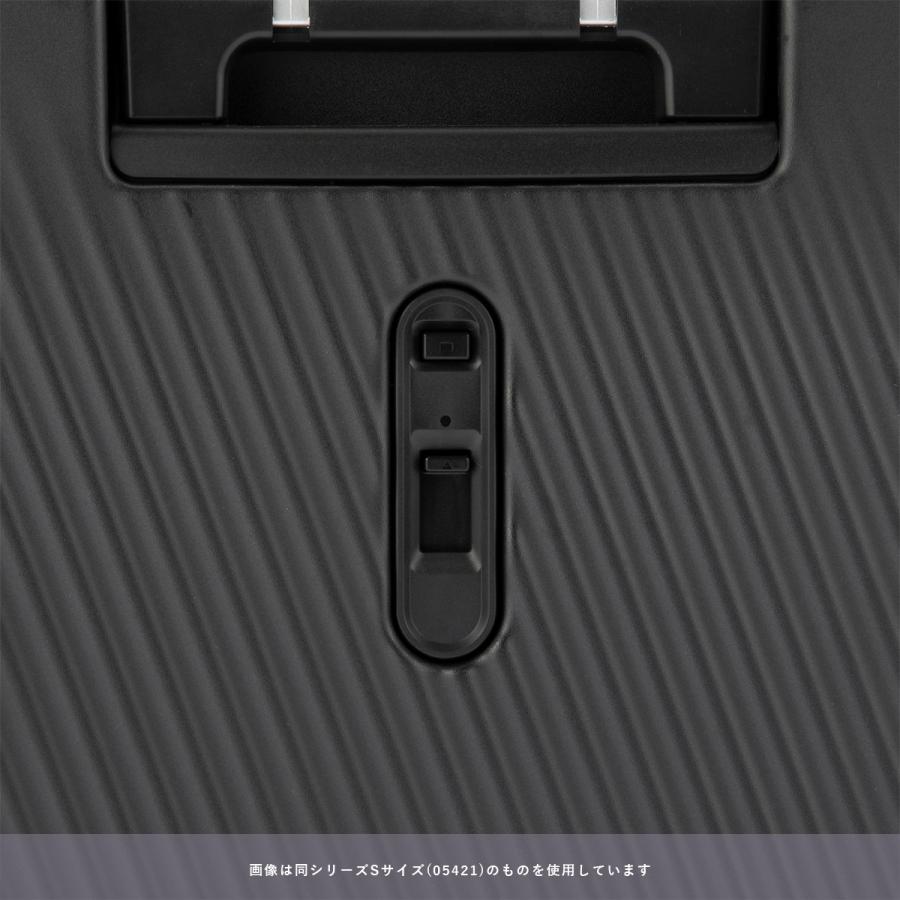 エース スーツケース Mサイズ キャリーケース 52L/63L 拡張 軽量 中型 フロントオープン ストッパー W&.Day/Night 05422 | W＆.Day/Night | 18