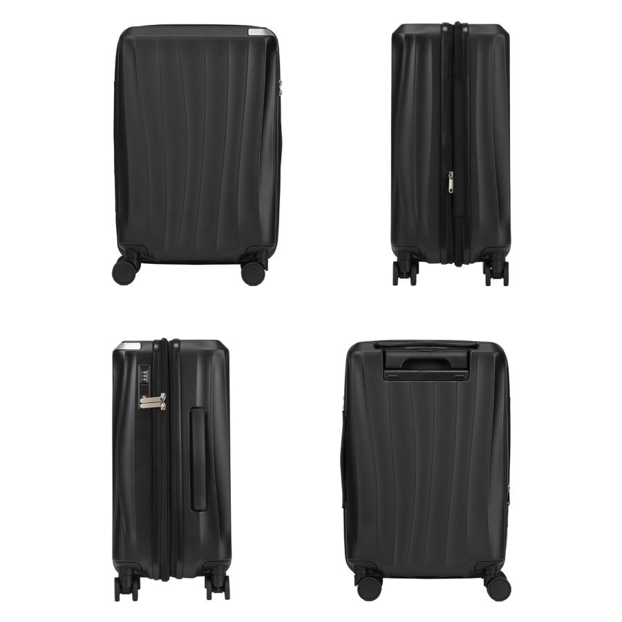 最大50% 9/8限定 ダブルアンドデイナイト スーツケース 機内持ち込み Sサイズ SS 40L/50L 軽量 小型 小さめ 拡張機能 ストッパー 4輪 W＆.Day/Night w-09101 | ブランド登録なし | 05