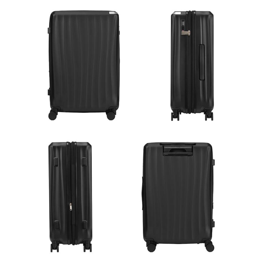 最大42% 3/3限定 ダブルアンドデイナイト スーツケース Mサイズ 68L/73L 軽量 中型 拡張機能 キャスターストッパー 4輪 双輪 スオラ W＆.Day/Night w-09102 | ブランド登録なし | 05