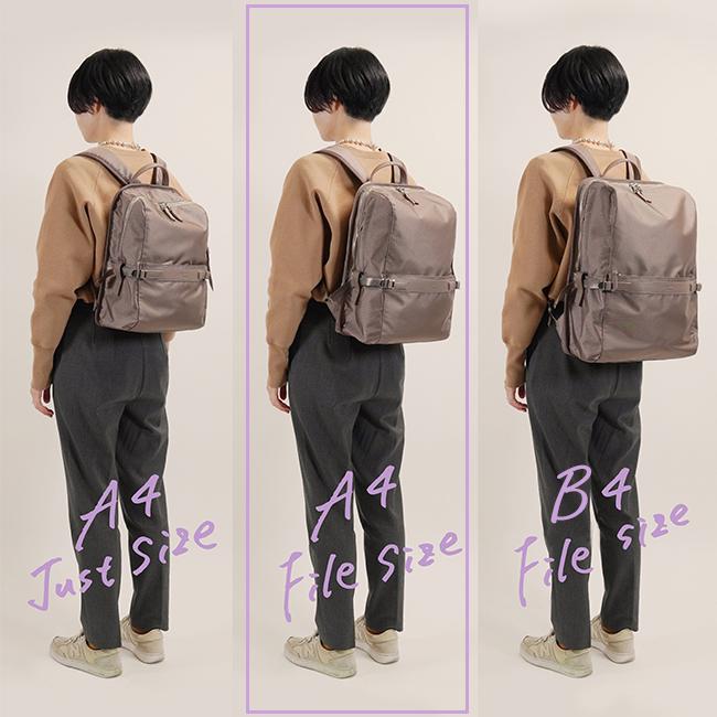 業務払い下げ品　ローズ W&.Day Night リッカ スクエアリュック A4サイズ 11712 ダブル