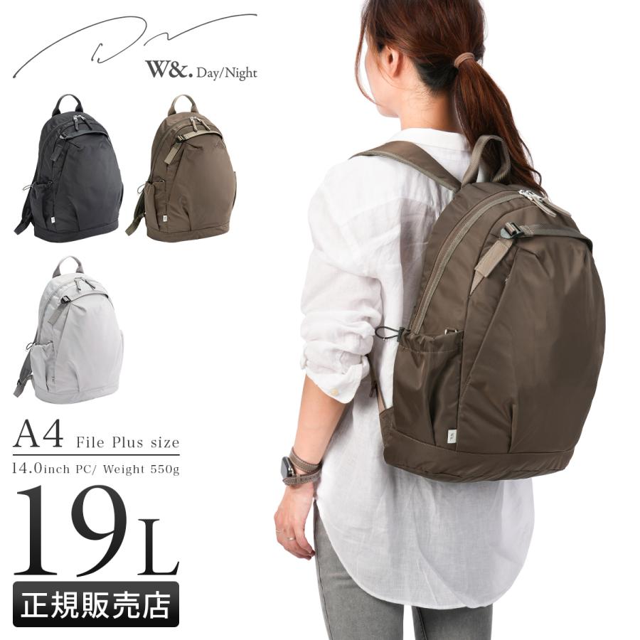 最大42% 12/28限定 ダブルアンドデイナイト アウリンコ リュック レディース 19L エース ACE W&.Day/Night w-15174 | ブランド登録なし