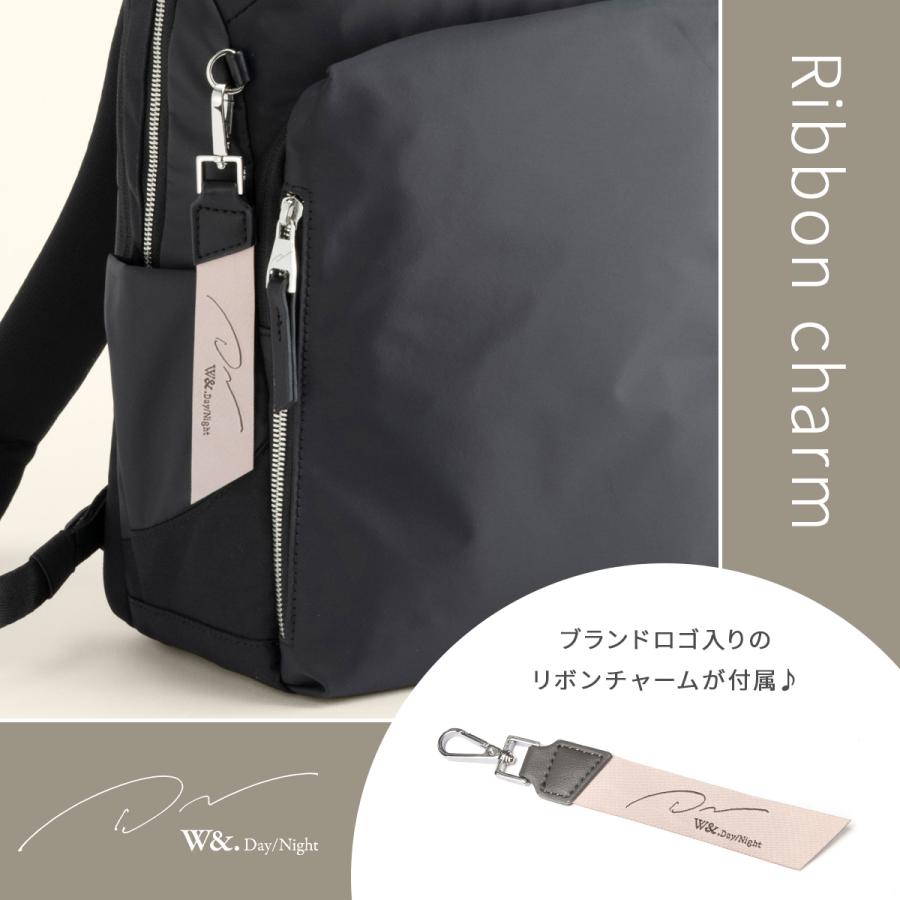 最大51% 1/4限定 ダブルアンドデイナイト ビジネスリュック レディース ブランド 通勤 PC収納 A4 13L ビジネスバッグ ポルク W&.Day/Night Polku 15236 | W＆.Day/Night | 19