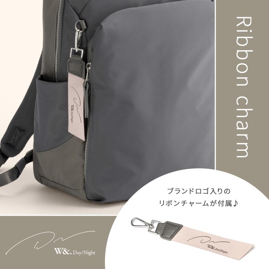 最大50% 9/8限定 ダブルアンドデイナイト ビジネスリュック レディース ブランド PC収納 2気室 A4 17L ビジネスバッグ ポルク W&.Day/Night Polku 15237 | W＆.Day/Night | 19
