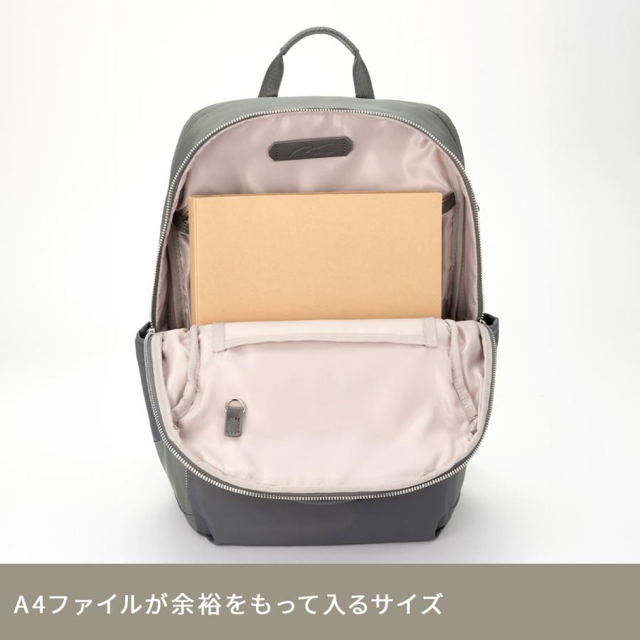 最大50% 9/8限定 ダブルアンドデイナイト ビジネスリュック レディース ブランド PC収納 2気室 A4 17L ビジネスバッグ ポルク W&.Day/Night Polku 15237 | W＆.Day/Night | 09