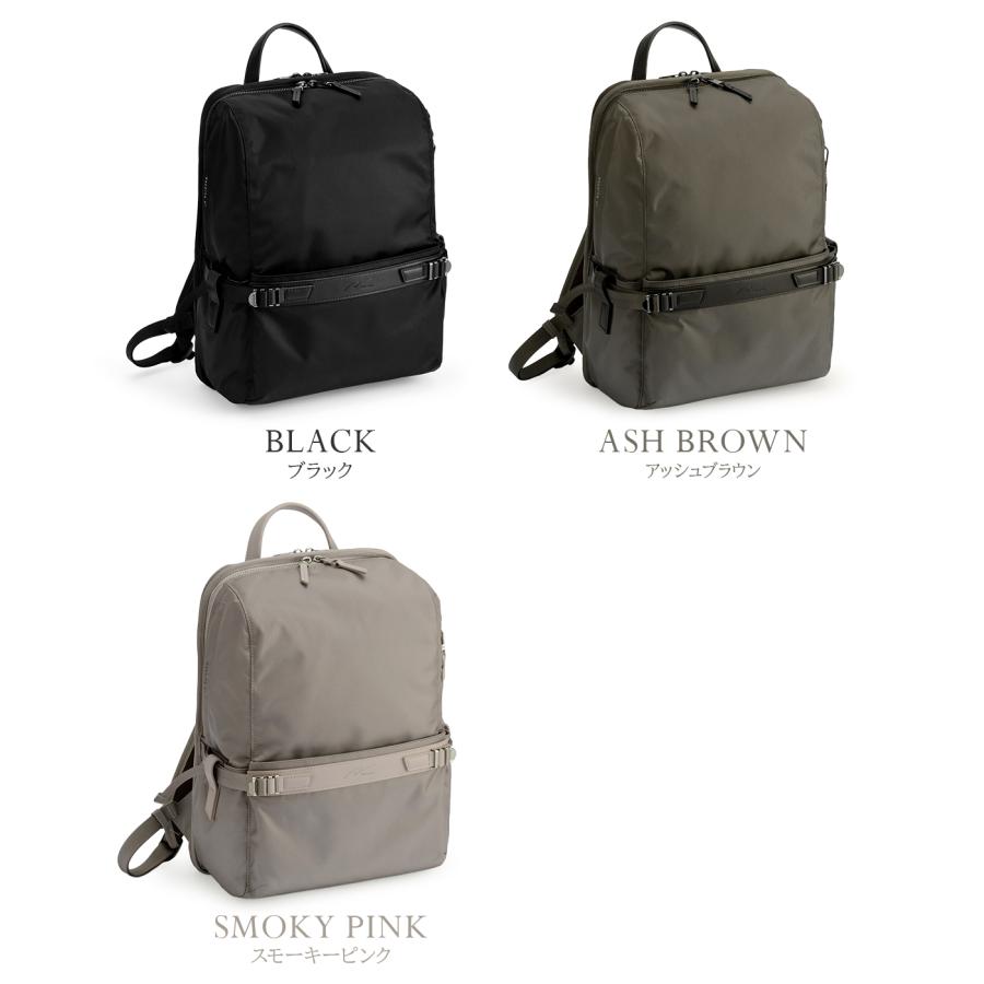 最大37% 3/18限定 ダブルアンドデイナイト ビジネスリュック レディース ブランド 軽量 PC収納 A4 15L スクエア型 ビジネスバッグ リッカ2 W＆.Day/Night 19152 | ブランド登録なし | 04