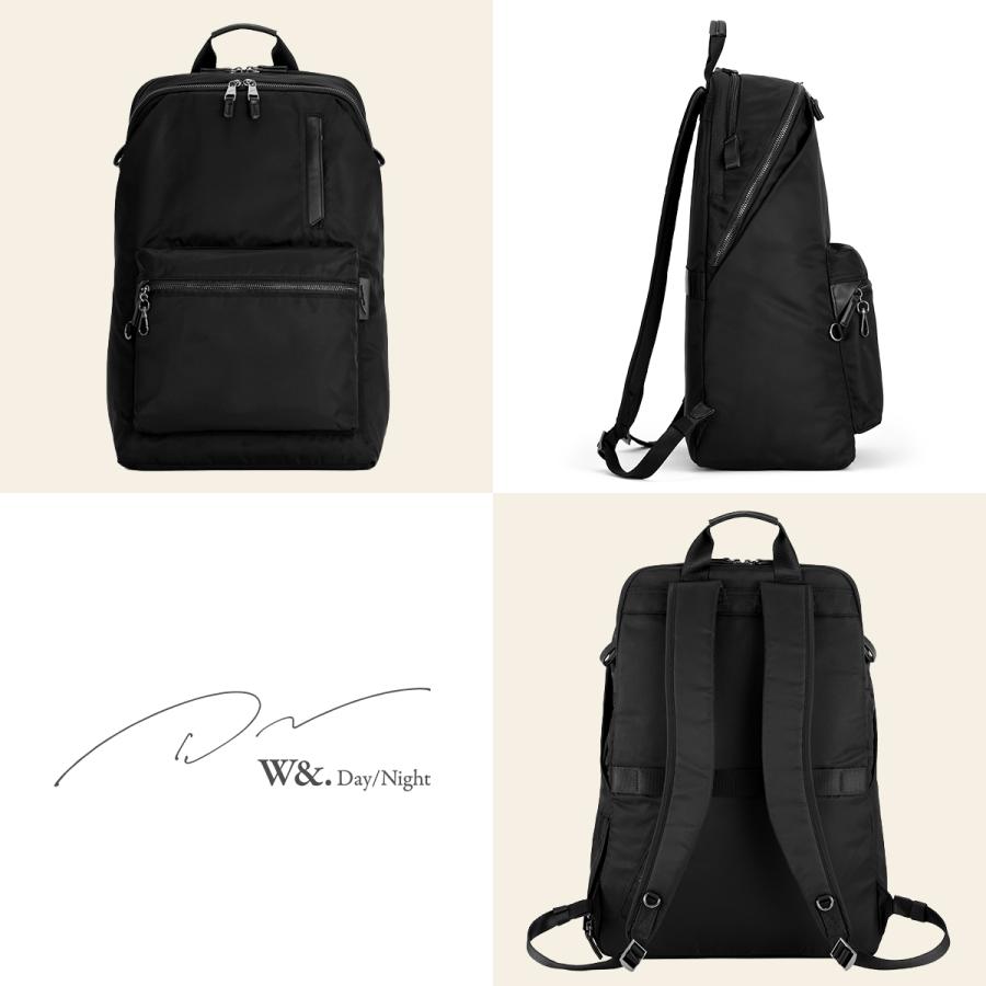 最大42% 4/22限定 ダブルアンドデイナイト ポッケス ビジネスリュック B4 25L 2気室 軽量 レディース 通勤 W＆.Day/Night Pokkes 20213 | ブランド登録なし | 05