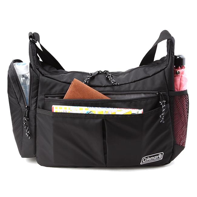 最大42% 3/3限定 コールマン ショルダーバッグ メンズ レディース ブランド 大容量 軽量 舟形 斜めがけ ボトルクーラーポケット ウォーカー Coleman walker | Coleman | 19