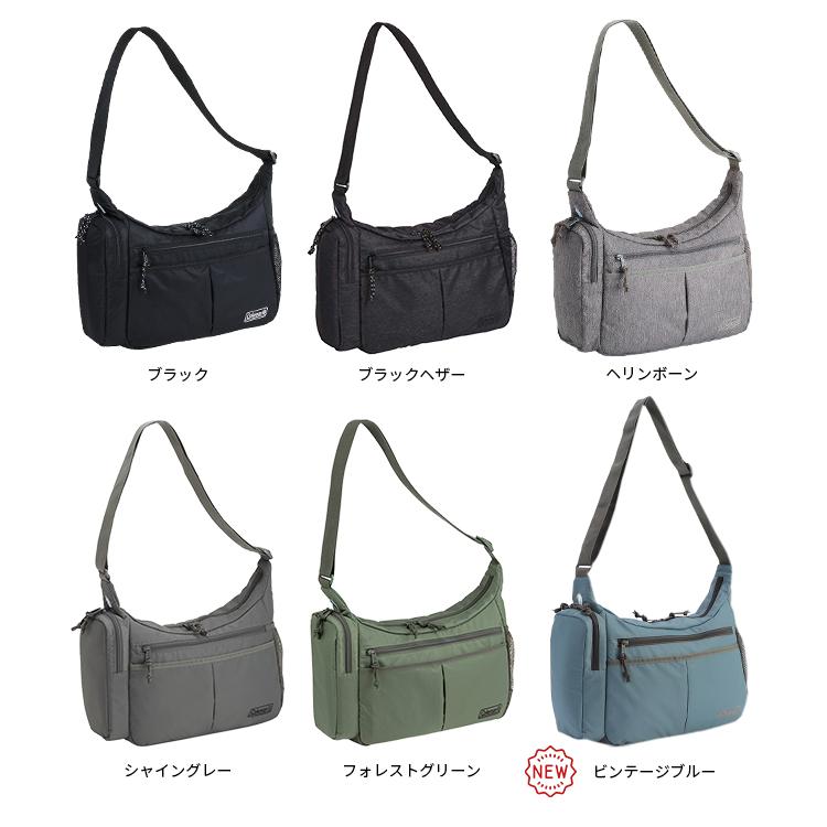 最大42% 12/28限定 コールマン ショルダーバッグ メンズ レディース ブランド 大容量 軽量 舟形 斜めがけ ボトルクーラーポケット ウォーカー Coleman walker | Coleman | 11