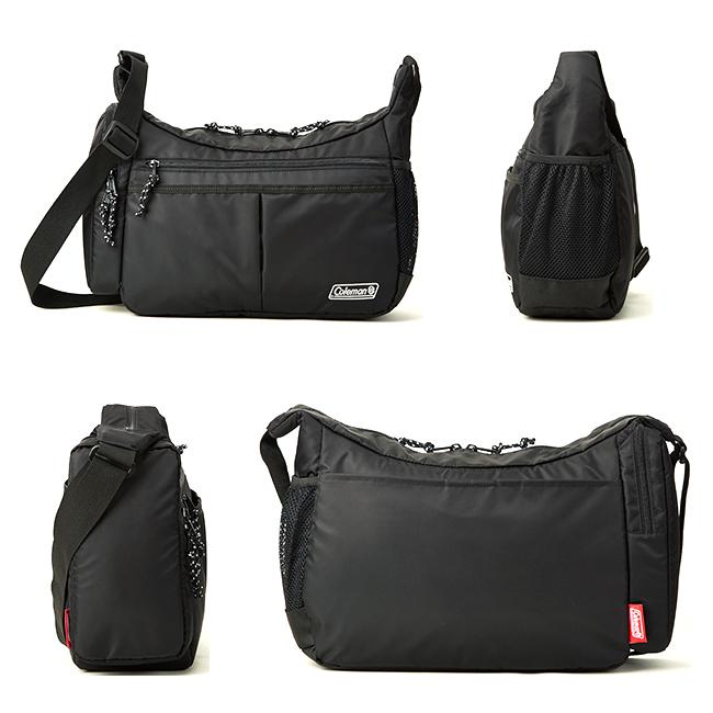 最大42% 3/27限定 コールマン ショルダーバッグ メンズ レディース ブランド 大容量 軽量 舟形 斜めがけ ボトルクーラーポケット ウォーカー Coleman walker | Coleman | 13