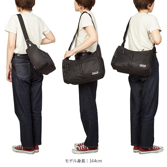 最大42% 3/27限定 コールマン ショルダーバッグ メンズ レディース ブランド 大容量 軽量 舟形 斜めがけ ボトルクーラーポケット ウォーカー Coleman walker | Coleman | 15