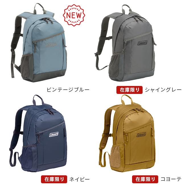 最大44% 3/1まで コールマン リュック 通学 女子 男子 15L 撥水 軽量 黒 高校生 中学生 小さめ スクールバッグ ウォーカー15 Coleman walker15 | Coleman | 10