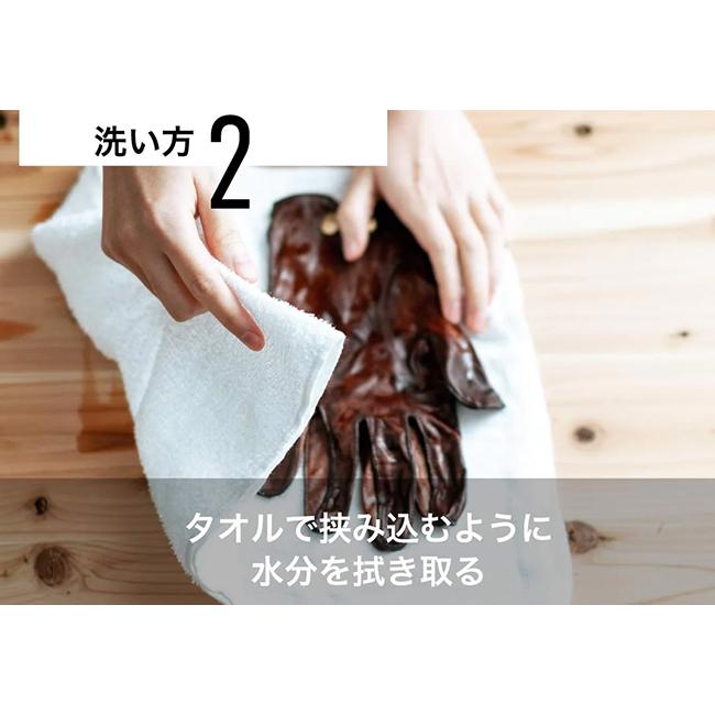 最大49% 10/8限定 ワンダーバゲージ ウォッシャブルグレザーローブ 革手袋 本革 馬革 カシミヤ 洗える 洗濯可 日本製 メンズ WONDER BAGGAGE WB-A-017 | WONDER BAGGAGE | 05