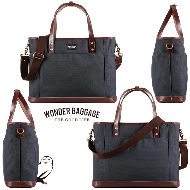 未使用級✨ワンダーバゲージ グッドマンズ トートバッグ 2WAY 肩掛け WONDER BAGGAGE ワンダーバゲージ グッドマンズ トートバッグ
