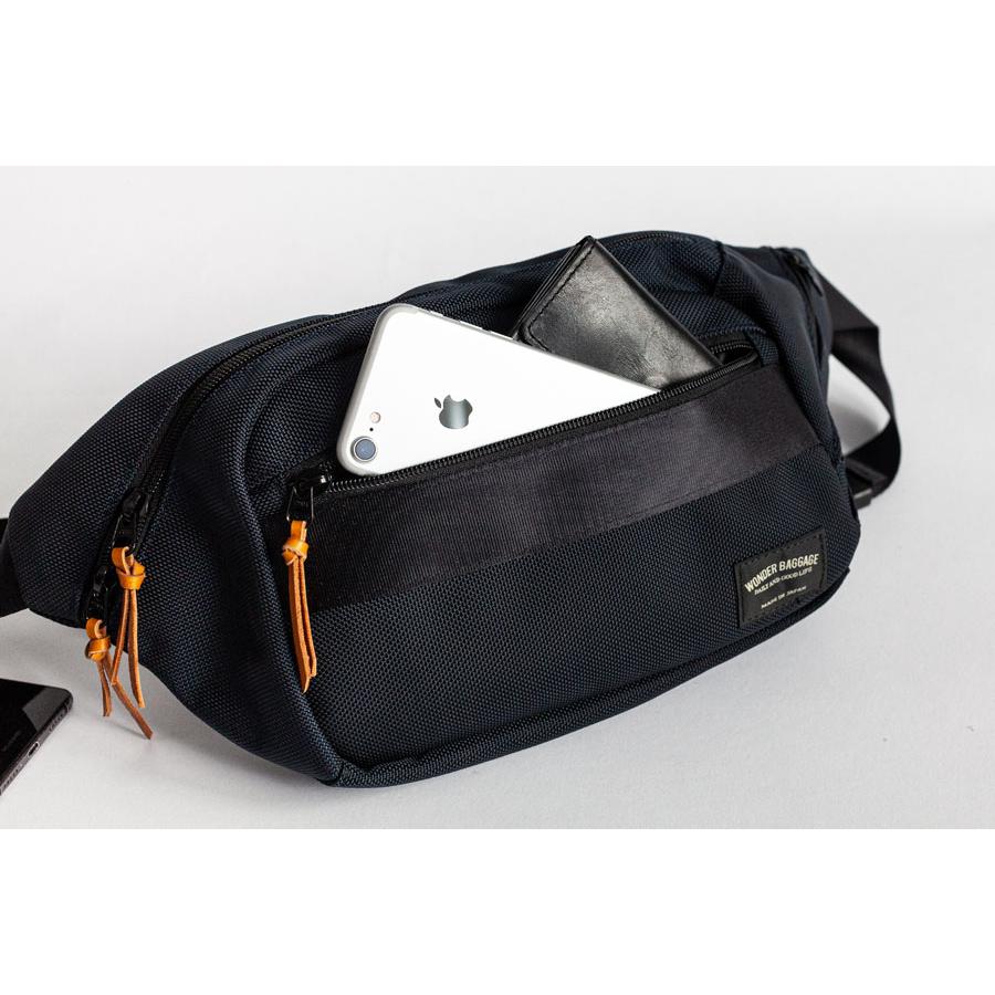 171/MIL-WB/N-WAIST BAG   新品・未使用 WONDER BAGGAGE（ワンダーバゲージ） グッドマンズ ウエストバッグ