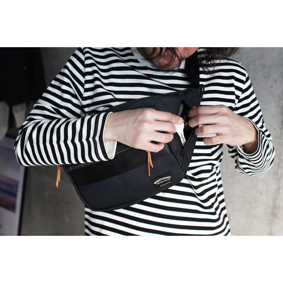 最大51% 2/11限定 ワンダーバゲージ グッドマンズ ウエストバッグ ボディバッグ A5 バリスターナイロン 日本製 ブランド WONDER BAGGAGE WB-G-024 | WONDER BAGGAGE | 11