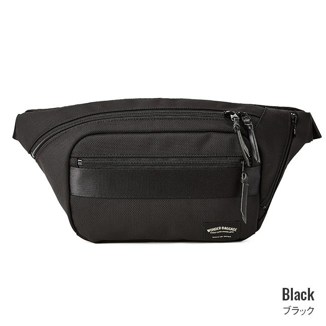 171/MIL-WB/N-WAIST BAG   新品・未使用 WONDER BAGGAGE（ワンダーバゲージ） グッドマンズ ウエストバッグ