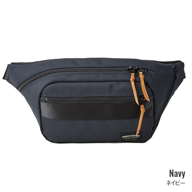 最大51% 2/11限定 ワンダーバゲージ グッドマンズ ウエストバッグ ボディバッグ A5 バリスターナイロン 日本製 ブランド WONDER BAGGAGE WB-G-024 | WONDER BAGGAGE | 04