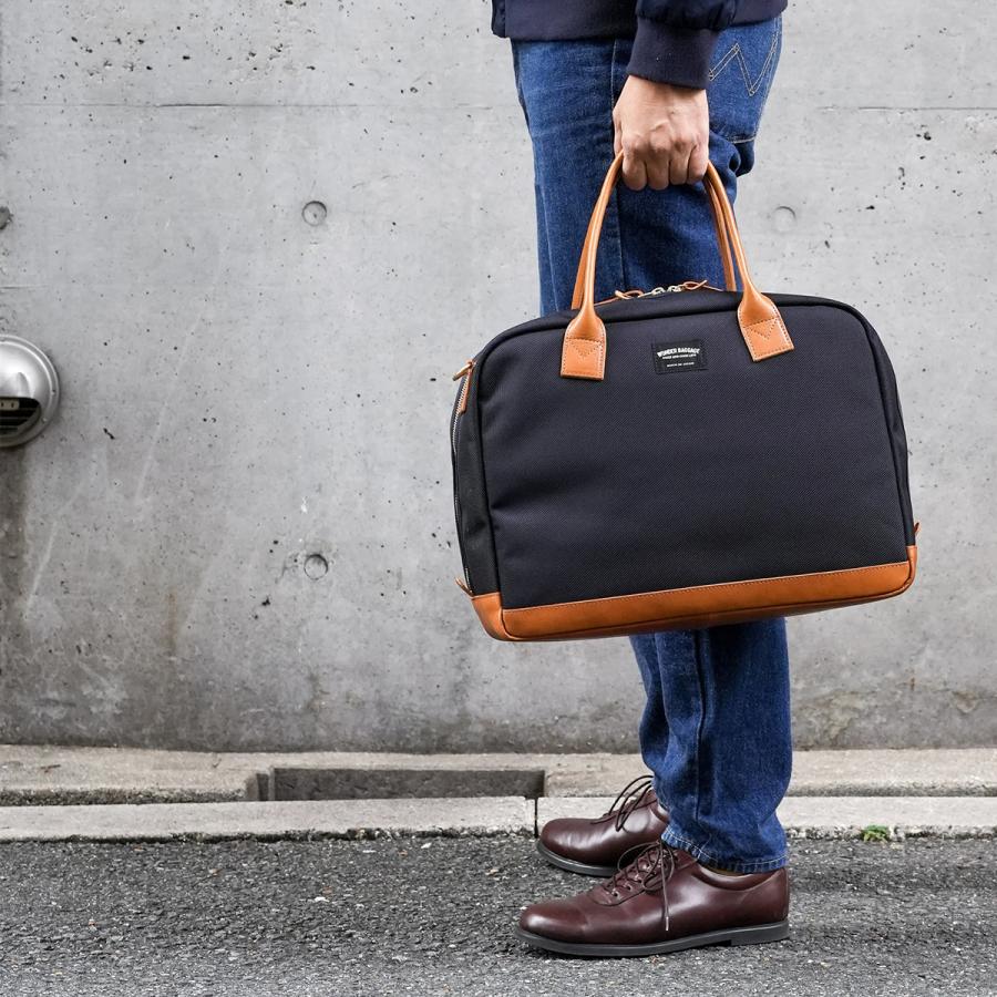 最大50% 3/5限定 ワンダーバゲージ グッドマンズ ボストンバッグ ボストンブリーフ 18L WONDER BAGGAGE WB-G-034 | WONDER BAGGAGE | 17
