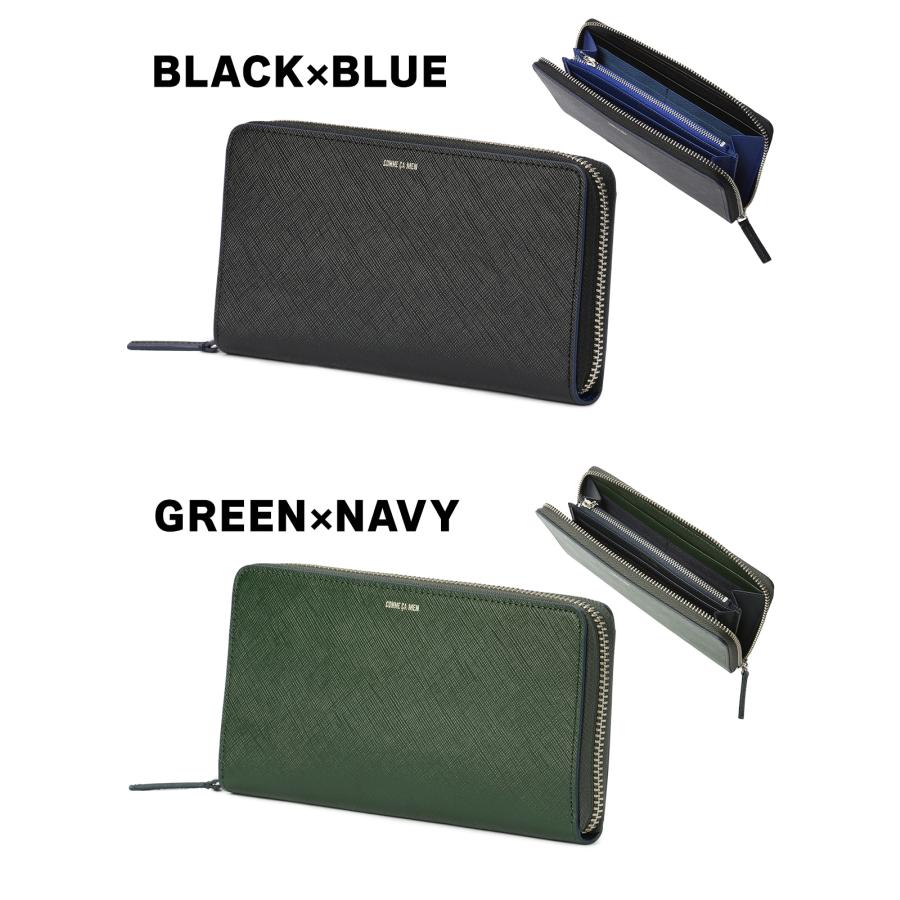 最大50% 10/7限定 コムサメン コール 財布 長財布 本革 メンズ ラウンドファスナー COMME CA MEN Cole WCM6753 | COMME CA MEN | 04