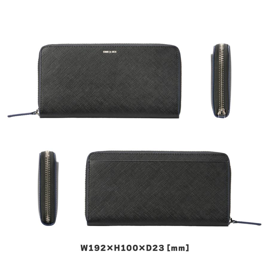 最大50% 10/7限定 コムサメン コール 財布 長財布 本革 メンズ ラウンドファスナー COMME CA MEN Cole WCM6753 | COMME CA MEN | 05