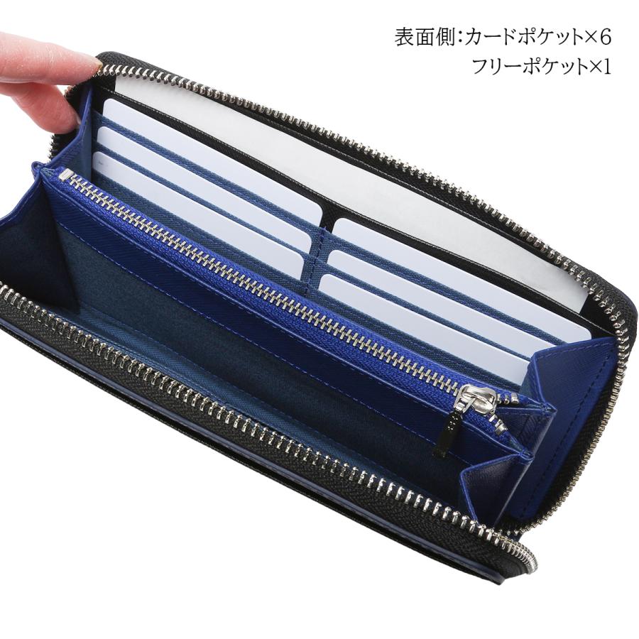 最大50% 10/7限定 コムサメン コール 財布 長財布 本革 メンズ ラウンドファスナー COMME CA MEN Cole WCM6753 | COMME CA MEN | 09