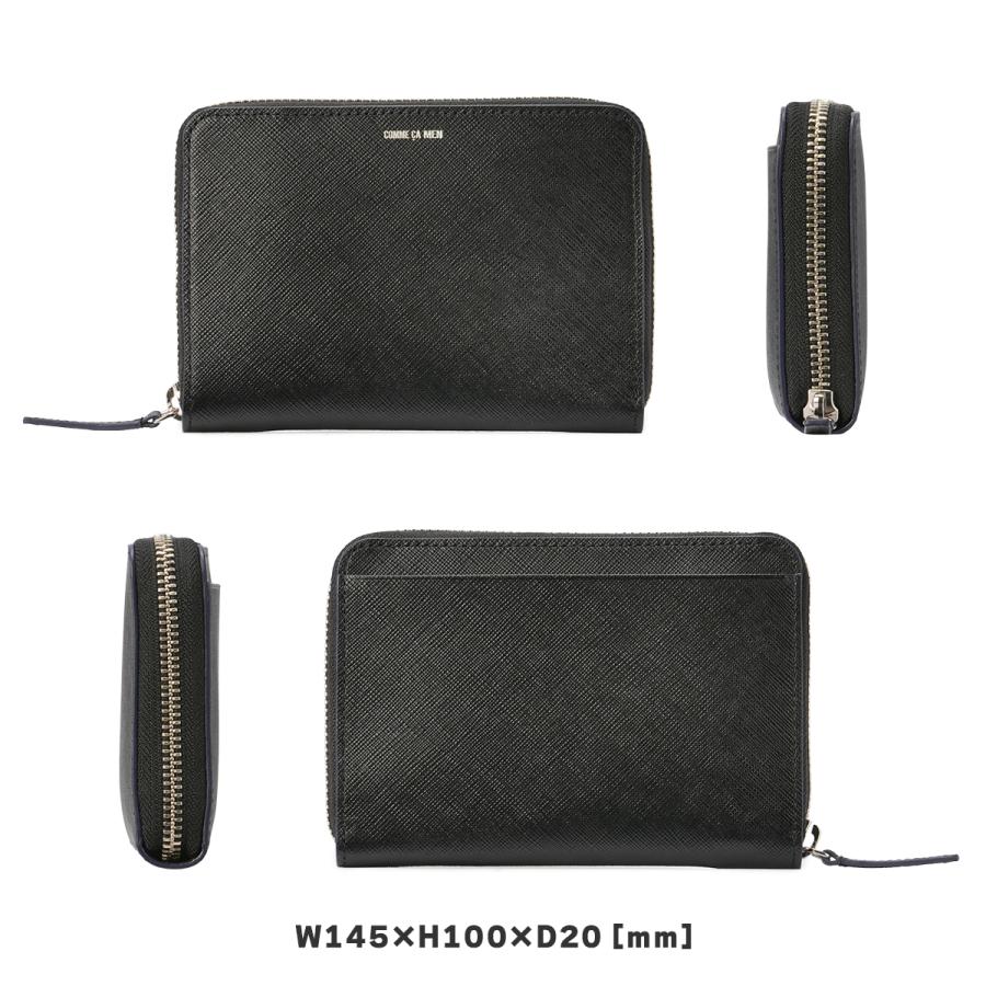 最大42% 1/27限定 コムサメン コール 財布 二つ折り財布 本革 メンズ ラウンドファスナー ボックス型小銭入れ BOX型 COMME CA MEN Cole WCM6885 | COMME CA MEN | 05
