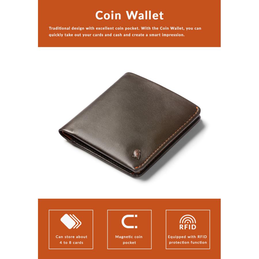 Bellroy Coin Wallet Everglade レザー 新品未使用 Bellroy Coin Wallet