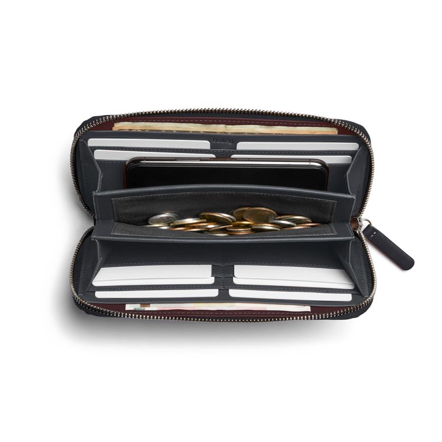 最大50% 3/25限定 Bellroy Folio ベルロイ フォリオ 長財布 メンズ ブランド ラウンドファスナー レザー 本革 大容量 RFID保護対応 WFWB 3年保証 在庫限り | Bellroy | 16