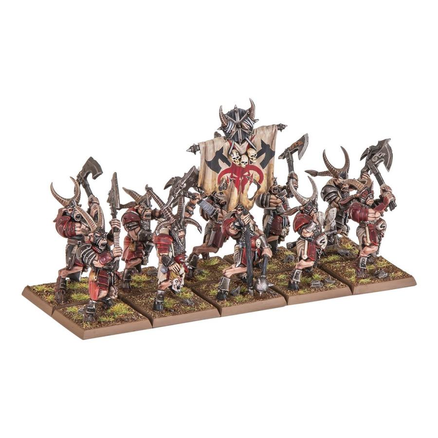 ウォーハンマー ザ・オールドワールド ビーストマン・ブレイハード：バトルマーチアーミー WARHAMMER The Old World 08-112 | ブランド登録なし | 08