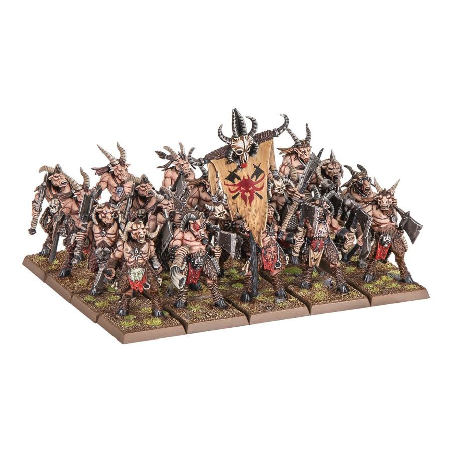ウォーハンマー ザ・オールドワールド ビーストマン・ブレイハード：バトルマーチアーミー WARHAMMER The Old World 08-112 | ブランド登録なし | 09