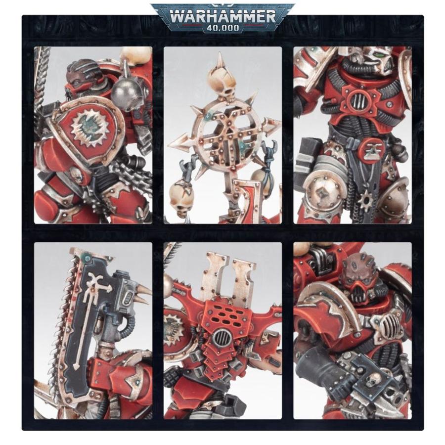 ウォーハンマー 40000 ワールドイーター：コーン・バーザーカー WARHAMMER 40k WORLD EATERS: KHORNE BERZERKERS 43-10の画像