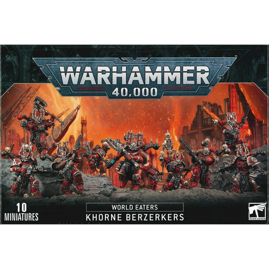 ウォーハンマー 40000 ワールドイーター：コーン・バーザーカー WARHAMMER 40k WORLD EATERS: KHORNE BERZERKERS 43-10の画像