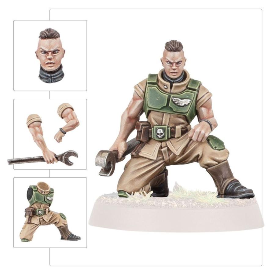 ウォーハンマー 40k アストラ・ミリタルム ケイディア・アップグレード