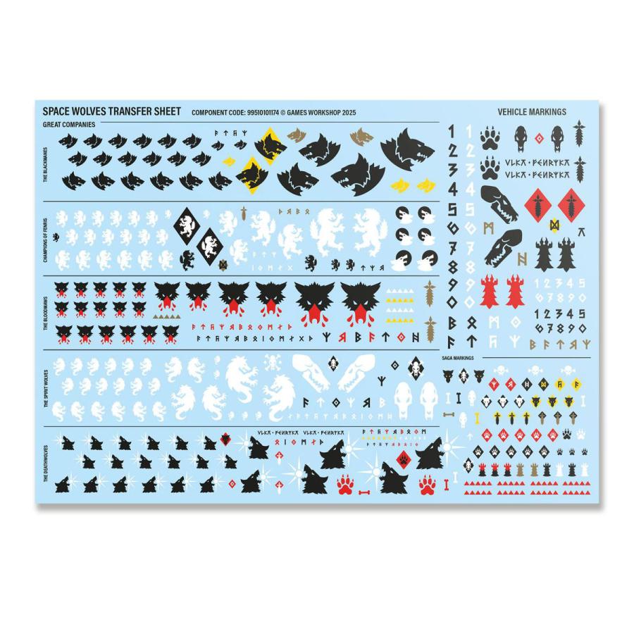 ウォーハンマー 53-33 スペースウルフ・アーミーセット 日本語版