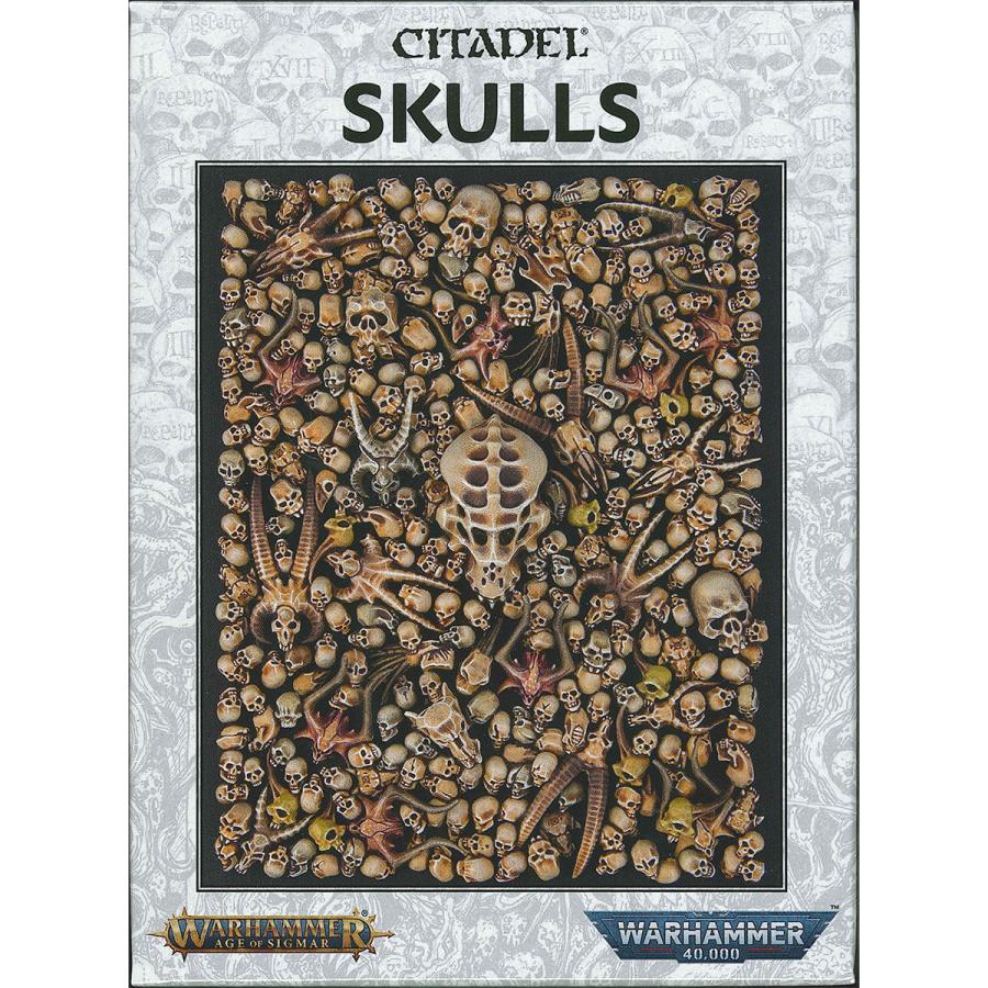 ウォーハンマー シタデル スカル 64-29 骸骨 340個 WARHAMMER CITADEL