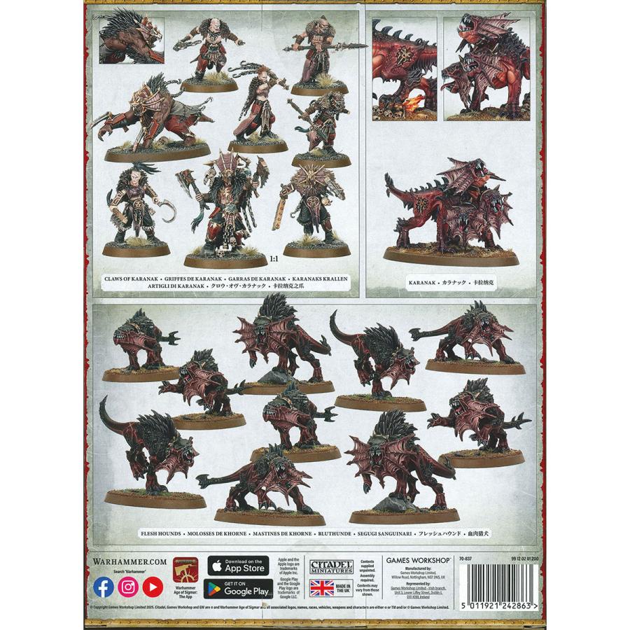 ウォーハンマー AoS スピアヘッド ブレイド・オヴ・コーン 流血神の牙