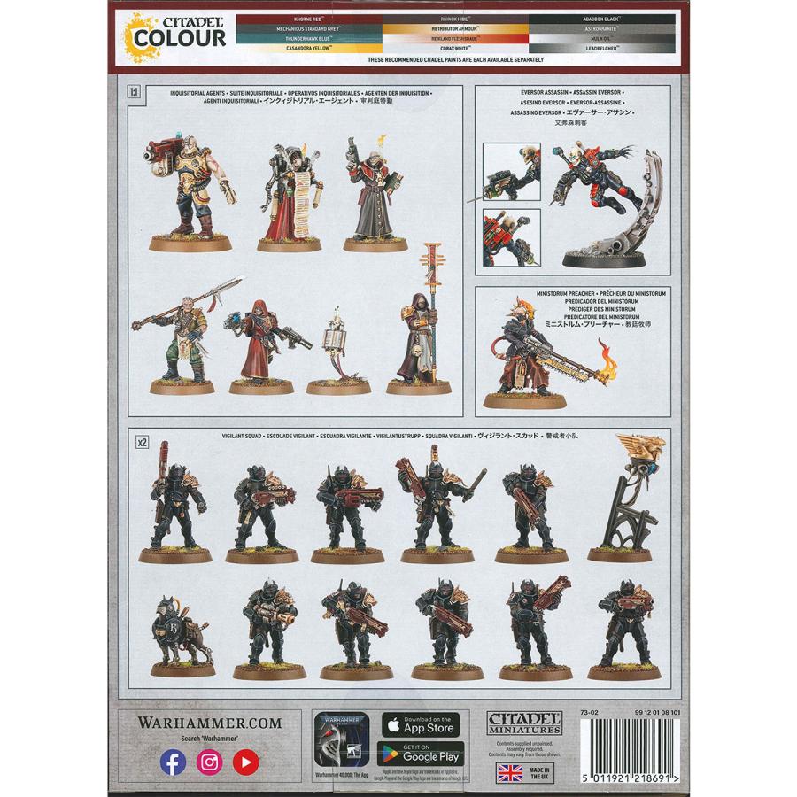 Warhammerウォーハンマー　コレクタブル9個 Brood Brothers Artillery Team Genestealer Cults painted Warhammer