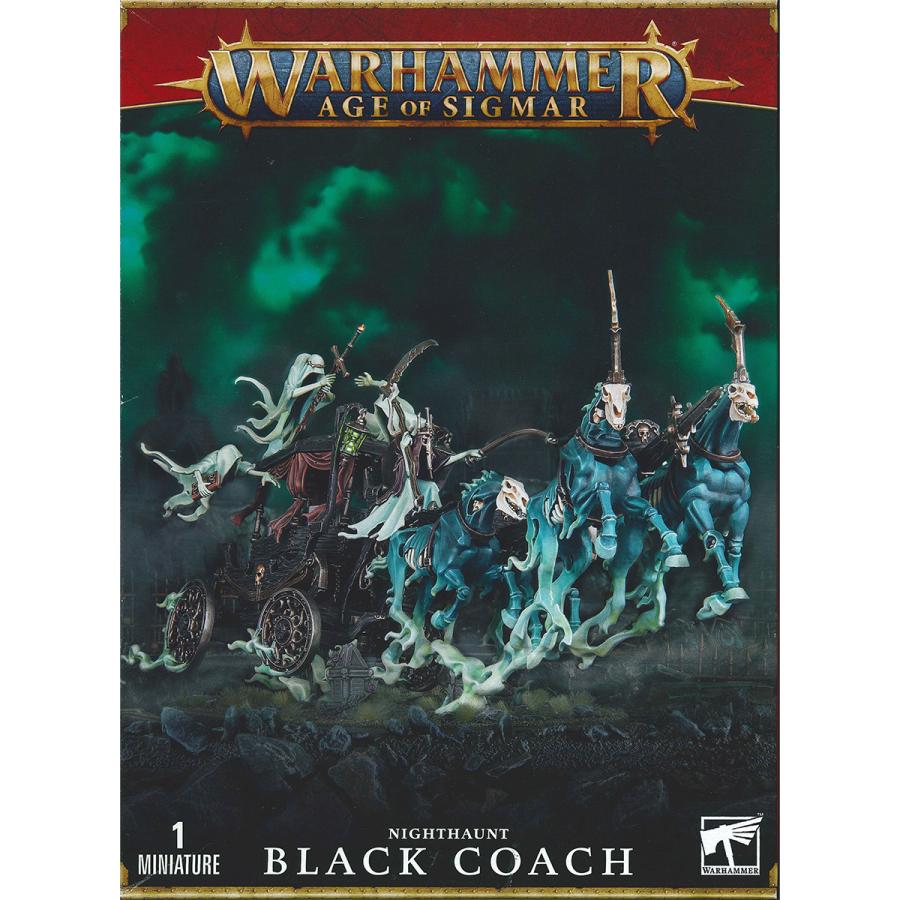ウォーハンマー　AOS ナイトホーント　ブラックコーチ　新品未開封 ウォーハンマー エイジ・オヴ・シグマー ナイトホーント：ブラック