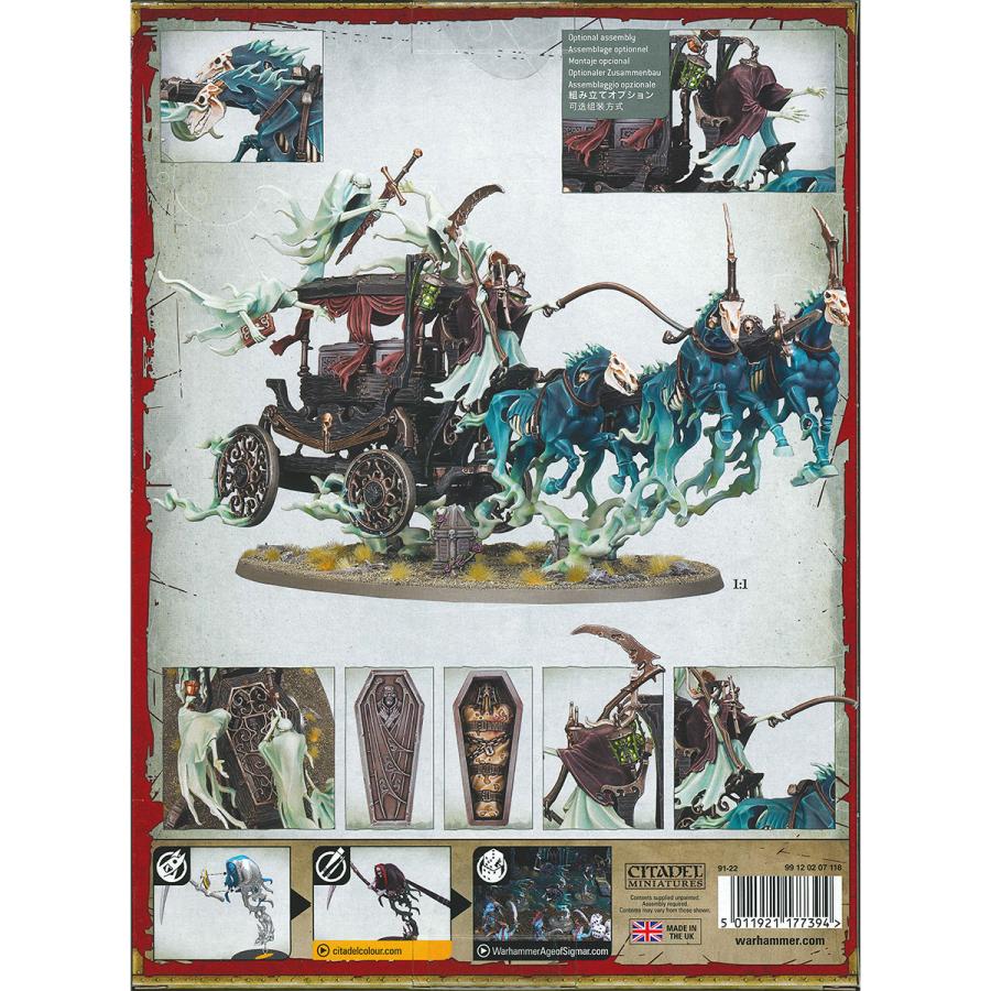 ウォーハンマー　AOS ナイトホーント　ブラックコーチ　新品未開封 ウォーハンマー エイジ・オヴ・シグマー ナイトホーント：ブラック