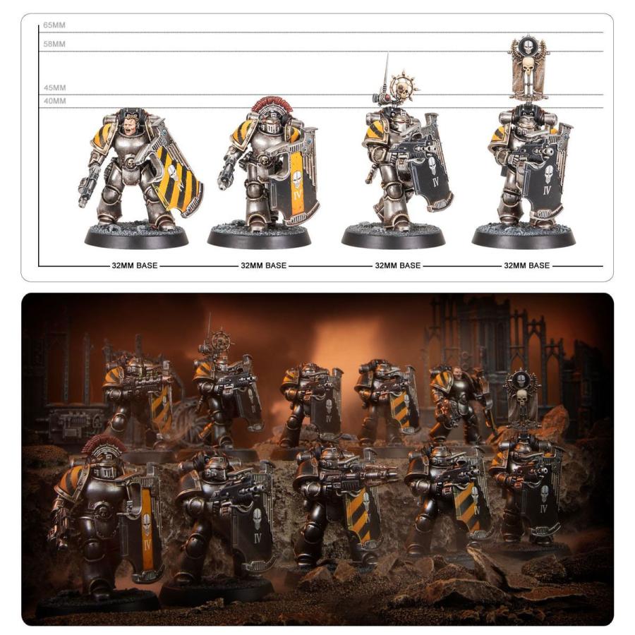 ウォーハンマー ザ・ホルス・ヘレシー レギオネス・アスタルテス：MKIIIブリーチャー・スカッド WARHAMMER The Horus Heresy 31-141 | ブランド登録なし | 08